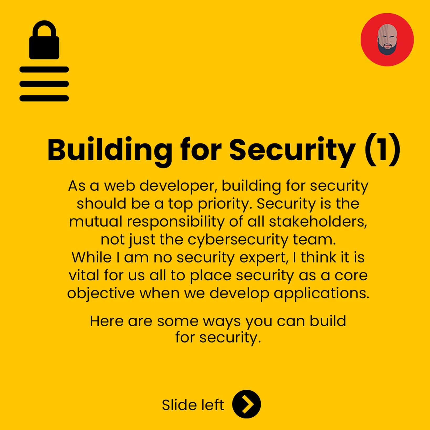 Building for Security.